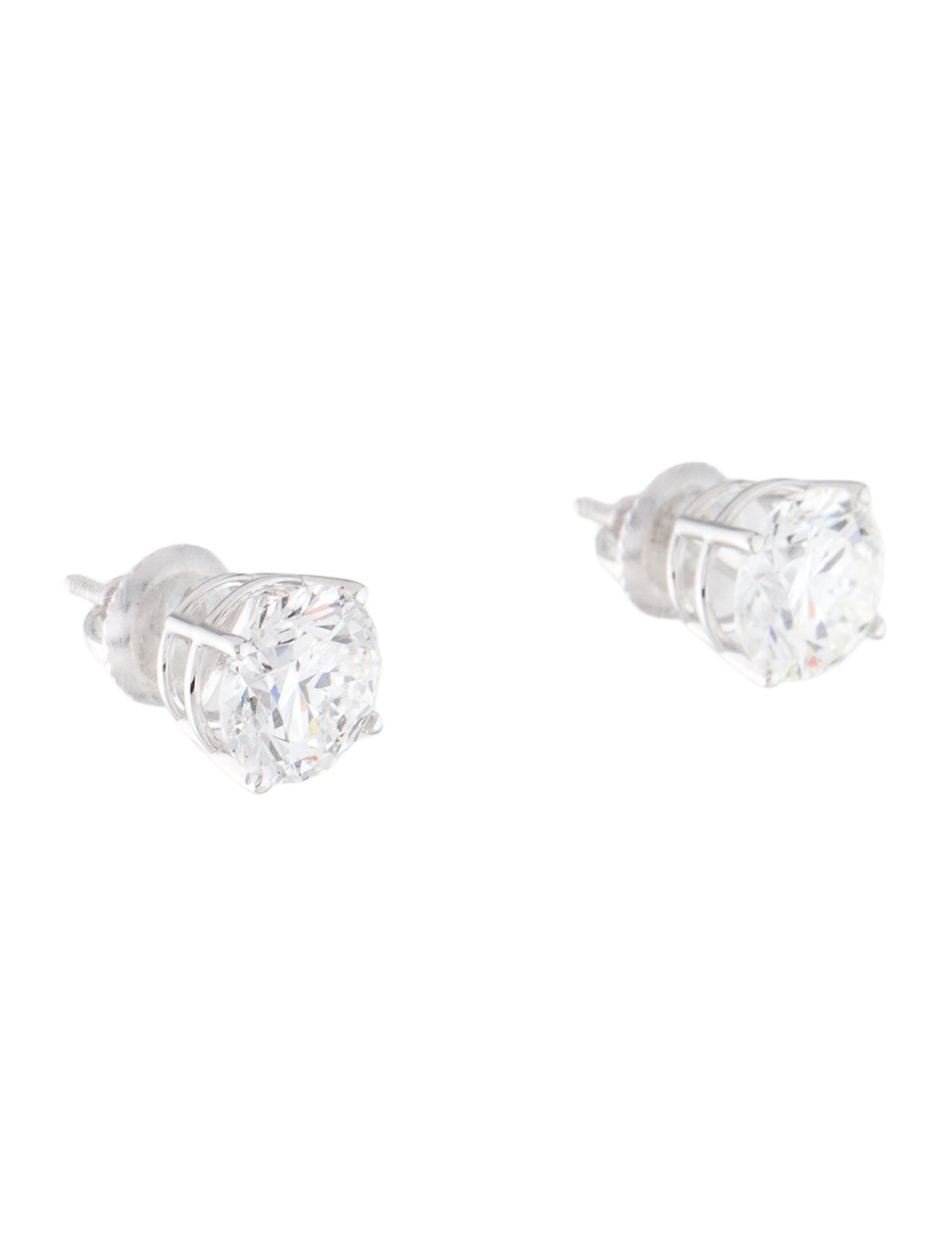 Earrings  14K 3.42ctw Lab-Grown Diamond Stud Earrings